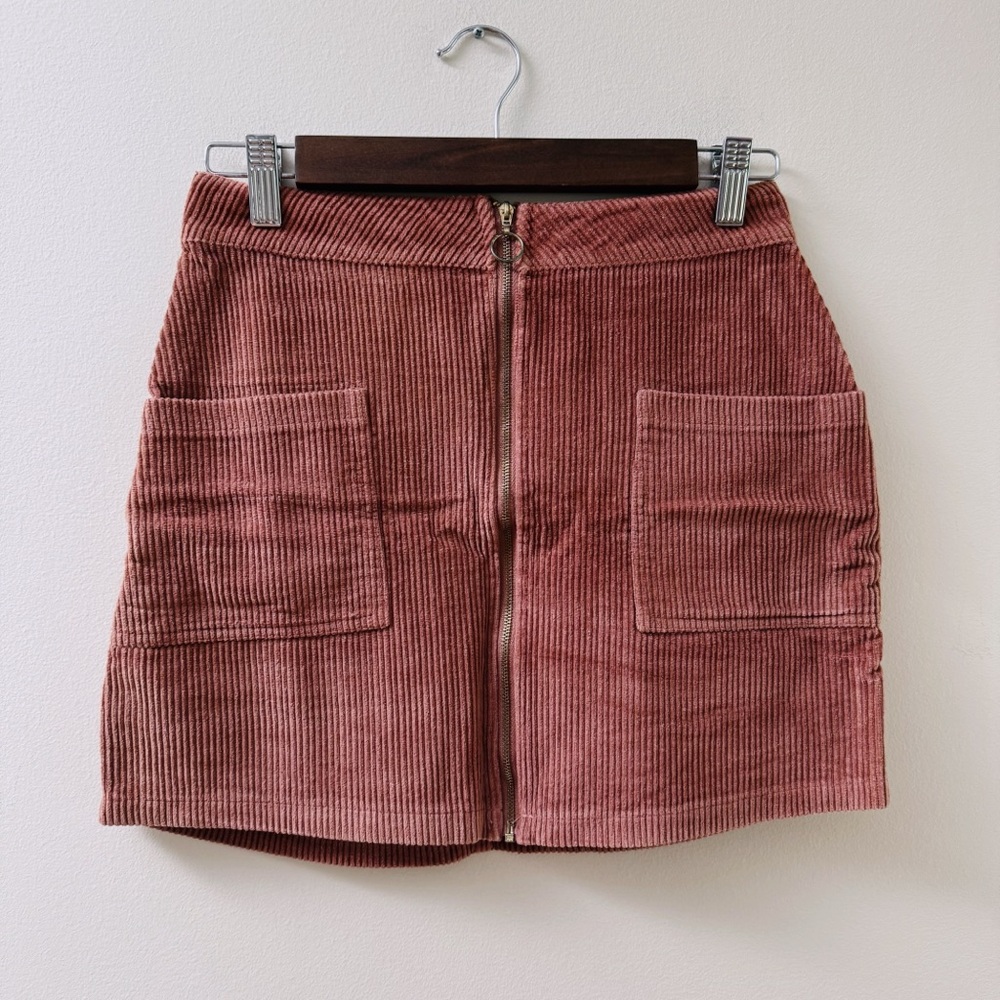 Charlotte Russe Corduroy Miniskirt